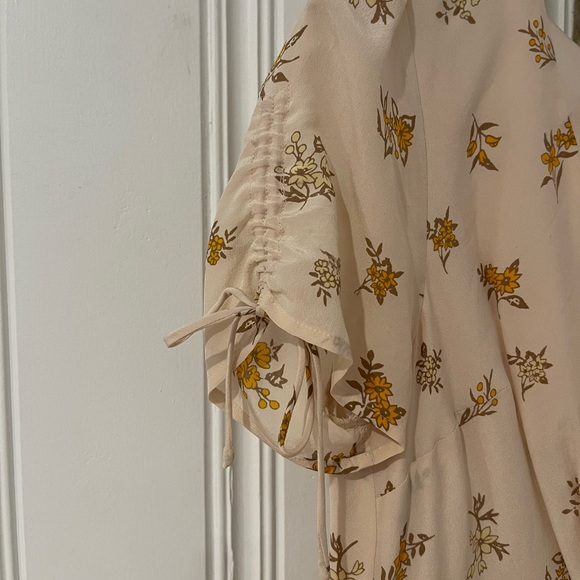 Madewell Field Bouquet Silk Wrap-Front Maxi Dress 4 - Picture 6 of 7